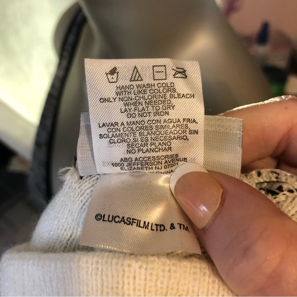 Disney Parks Star Wars StormTrooper Mickey ears knit beanie hat - Picture 9 of 9